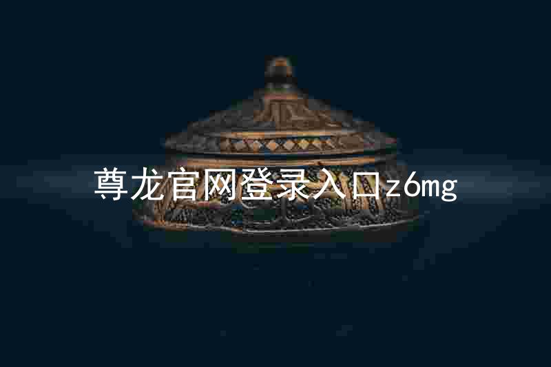 尊龙官网登录入口z6mg